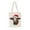 Brown, variant on Eespoir Christmas Canvas Tote Bag, Christmas Gift Bag, Holiday Canvas Bag, For Seasonal Shopping Present(Yellow)