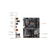 thumbnail image 4 of Gigabyte B550 EAGLE WIFI6 Gaming Desktop Motherboard - AMD B550 Chipset - Socket AM4 - ATX (b550eaglewifi6), 4 of 5