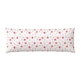 thumbnail image 2 of Gaeub Red coral and scallop seashell Printed Long Body Pillowcase Envelope Closure 1 Pack Wrinkle for Night Sweats - 20x54 in, 2 of 8