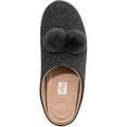 thumbnail image 5 of Fitflop Womens Chrissie Pom Pom Polyester Slip On Slide Slippers, 5 of 5
