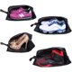 thumbnail image 4 of Juego de 2 bolsas organizadoras para almacenamiento de zapatos, tela de nailon resistente al agua con cremallera resistente para viajar, 4 of 8
