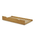 thumbnail image 4 of Camaflexi Twin Size Platform Bed with Twin Trundle - Mission Headboard - Natural Finish, 4 of 5