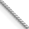 thumbnail image 1 of Collier Pendentif Chaîne Franco en Or Blanc 14k 20 Pouces.9mm, 1 of 9