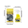 thumbnail image 3 of Car Wheel Spray, Car Wheel Cleaning Stain Polishing Coating Liquid Film Agent 120ml, 3 of 13
