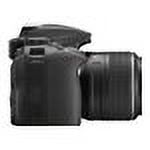 Nikon D3300 - Digital camera - SLR - 24.2 MP - APS-C - 3x optical zoom AF-S DX 18-55mm and 55-200mm VR II lenses - black - image 4 of 60