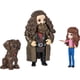 Figura Coleccionable Hermione Y Hagrid Mundo Mágico DC Comics - Juguete Para Niños Desde 5 Años, Con Criatura Y Accesorios