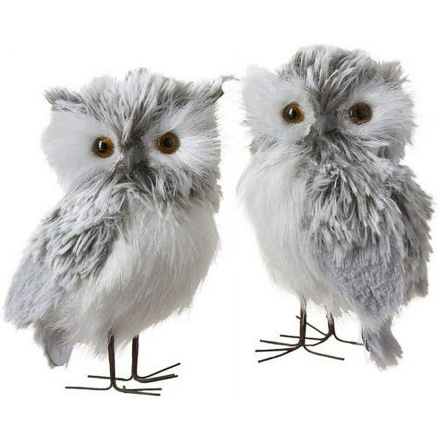 Modelo estático Simulación Búho Harry Potter Regalo de Navidad Decoración de árbol de Navidad Colgante