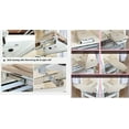 thumbnail image 3 of i Kito Hideaway Ironing Board Cabinet, Retractable Closet Ironing Board Beige, 3 of 6