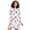 4Th Of July Theme, variant on Nightgowns For Women Long Sleeve Night Shirts Print Sleepwear Disco Balls