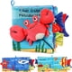 thumbnail image 2 of Montessori Baby Soft Books Toy, Marine Insect Touch And Feel Crinkle Cloth Book, Infant Educational Toy, Newborn Christmas Gifts, 2 of 6