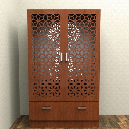 Customized Wooden Cabinet Desginer Mandir With LED / Mandir For Home & Office / Temple For Home / Pooja Ghar / Mandir With Lights /Storage