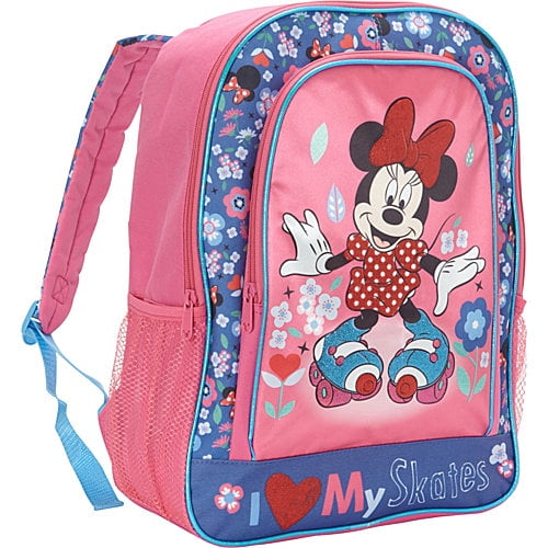 Backpack Disney Minnie Mouse I Love My Skates Large School Bag 372698 by Ruz