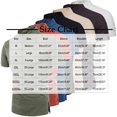 thumbnail image 2 of Chiccall Mens Lightweight Solid Shirts Plus Size Short Sleeve Button up Breathable Shirts 2XL White, 2 of 4