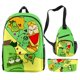 thumbnail image 3 of Conjunto de tres piezas para niños, mochila escolar Roblox, bolso de lápices, bolso de hombro con cremallera para estudiantes, regalo para niños, 3 of 4