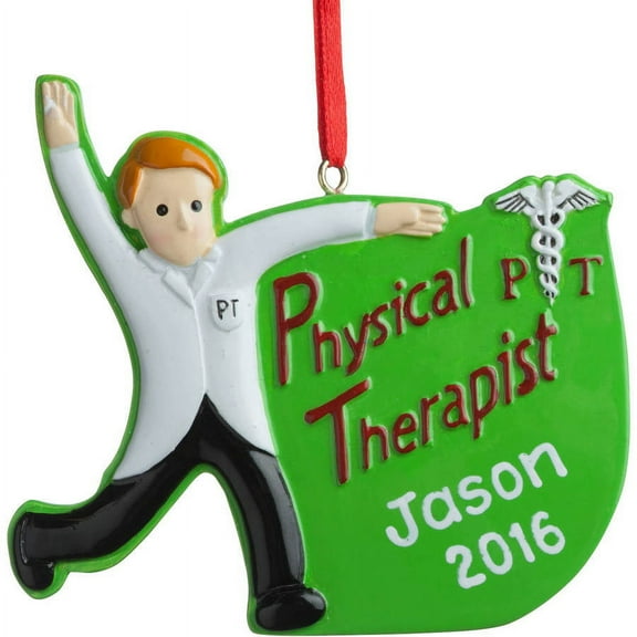 Personalized Christmas Ornament - Physical Therapist