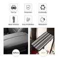 thumbnail image 4 of Car Handrails Box Pad 12.6 X 7.5 In Waterproof Non-Slip Wear-Resisting Durable Breathable Strong Tensile And Tensile Stretch Pale Violet Grey Stripe_1, 4 of 7