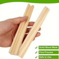 thumbnail image 4 of QJUHUNG Wooden English Letter Base  Domino Card Holder DIY ZZZ, 4 of 7