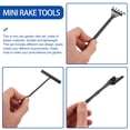thumbnail image 2 of Sand Rake Table Mini Imagination Miniature Garden Decoration Tray Zen Kit 9 Pcs, 2 of 6