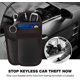 thumbnail image 5 of Xiao Hua Paquete de 2 bolsas Faraday mejoradas para llaveros de coche, protector de llaves, funda con bloqueo de señal RFID, antirrobo, antirradiación y antipiratería, color negro., 5 of 5