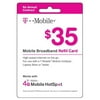 T-Mobile $35 Broadband Refill Card