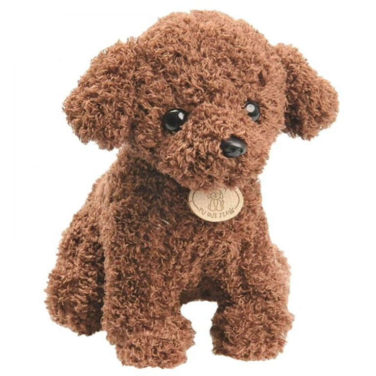 Plush Stuffed Animal Puppy Plush Toys Dog Realistic Soft Cuddle