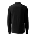 thumbnail image 3 of Men's-Cutter & Buck  Black Nashville SC Big & Tall Advantage Eco Tri-Blend Pique Long Sleeve Polo, 3 of 3