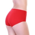 thumbnail image 2 of Angelina Cotton Mid-Rise Briefs Panties with Front Stitch Detail (6-Pack), 2 of 6