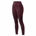 thumbnail image 3 of Legging Deportivo Wilson para Mujer Power Mesh Color Borgoña Talla EG, 3 of 4