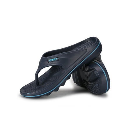 

Gomelly Mens Sport Flip Flops Comfort Casual Thong Summer Sandals Beach Outdoor Shoes