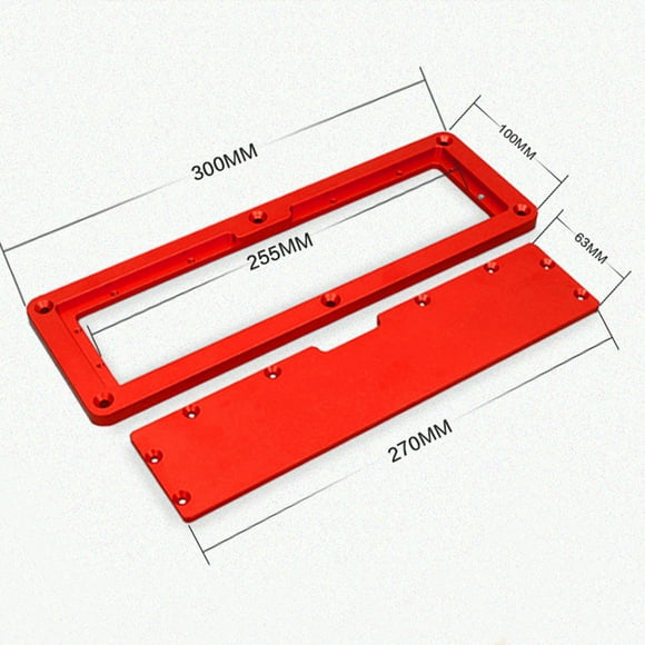 Labymos Table Saw Electric Circular Saw Flip Cover Plate Aluminum Alloy Flip-floor Table Special Embedded