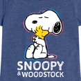 thumbnail image 3 of Peanuts - Snoopy And Woodstock - Toddler & Youth Girls Short Sleeve Graphic T-Shirt, 3 of 6