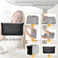 thumbnail image 4 of Travel Inflatable Footrest, Adjustable Three-Layer Height Footrest, Suitable For Airplanes, Cars, Homes, Trains, Offices, Car Footrest With Inflatable, 4 of 5