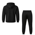 thumbnail image 4 of Mens Womens Tracksuit 2 Piece Hooded Sweatshirt and Sweatpants Set Casual Athletic Suits with Pockets 2XL, 4 of 6