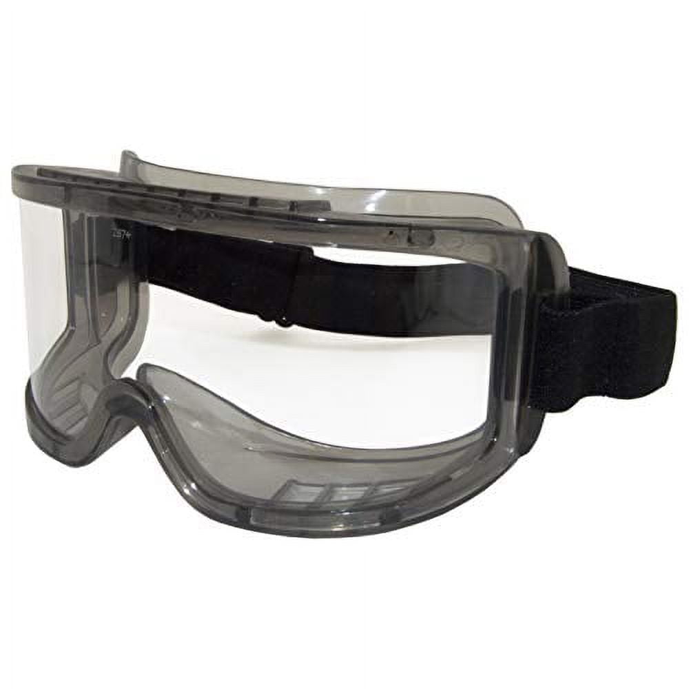 4 Pack Adjustable Anti-Fog ANSI Z87+ Heavy Duty Safety Goggles, Wearable Over Prescription Glasses