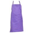 thumbnail image 1 of Delantal de cocina para niños, impermeable, juego de simulación, ajustable, para chef L Morado, 1 of 9