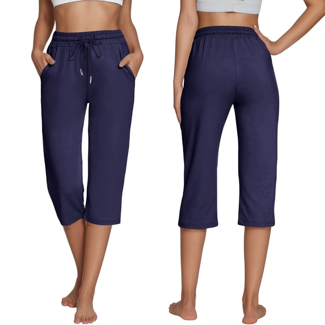 WILLBEST Pantalones Casuales de Mujer para Uso Diario, Diseño Sólido y Cómodo para el Verano, Fácil Cuidado y Opciones de Estilo Versátiles. Extra Grande