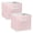 Mauve, variant on DII Non Woven Polyester Storage Bin, Herringbone, Mint, Small Set of 2