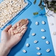 thumbnail image 3 of 200 cuentas de concha de cauri natural en espiral para la playa, ideales para manualidades y joyería., 3 of 4
