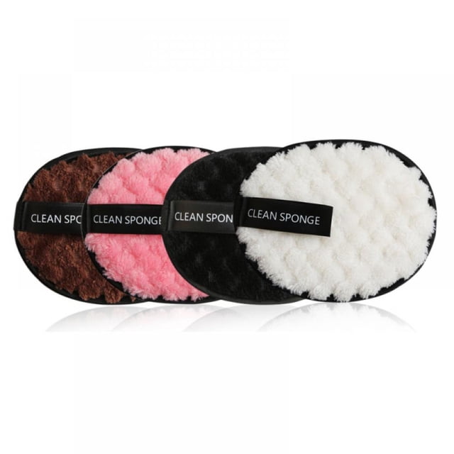 CNKOO Reusable Makeup Remover Pads (4 Pack) | 100% Organic Bamboo Cotton Pads For All Skin Types
