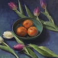 thumbnail image 3 of Strube, Ling 20x20 Black Modern Framed Museum Art Print Titled - The Three Oranges, 3 of 5