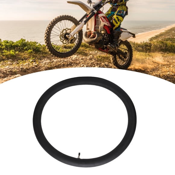 Tubo Interior De Motocicleta De Alta Resistencia, Fuerte Flexibilidad Absorción De Impactos Conducción Segura 2.75/3.00-21 Tubo Interior Resistente Al Desgaste Para Neumáticos