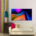 thumbnail image 4 of Framed Abstract Wall Art Colorful Color Noise Pictures Canvas Print Framed Painting For Bedroom Living Room Office Artwork Ready to Hang, 4 of 6