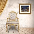 thumbnail image 3 of Pissarro, Camille 32x26 Gold Ornate Wood Framed with Double Matting Museum Art Print Titled - Boulevard Montmartre at night, 3 of 4