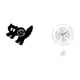 thumbnail image 5 of Reloj de pared acrílico decorativo, silencioso, sin , números arábigos y fáciles de leer. Ligero y decorativo para colgar en ,, 5 of 8