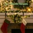 thumbnail image 2 of Fireplace Stocking and Garland Hanger, Heavy Duty 2 in 1 Mantle Stocking Hangers Fits 0.5"To 5.9", Adjustable No Slip No Hardware Required Two in One Christmas Hooks Decoration, 2 of 7