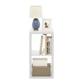thumbnail image 5 of Furinno CUBICLE Book Shelf, 2-Cube Bookshelf, Extra Thick Frame Horizontally & Vertically Reversible Bookcase with Open Back, 14.6 x 16 x 30, for Living Room, Bedroom, Home Office, White, 5 of 6