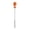 Saffron, variant on Long Handle Bottle Brush Cup Cleaner Scrubber Wand for Deep Kitchen Cleaning Flexible Household Glass Washer for Sports Water Bottles Travel Mugs Coffee Tumblers and Daily Drinkware , Saffron