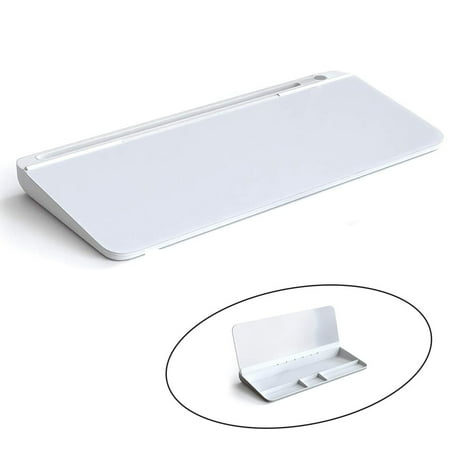 Desktop Whiteboard, Desktop Dry Erase Board with Storage and iPad/Phone Holder Glass Whiteboard