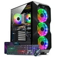 thumbnail image 1 of Tour de Jeu AQVIN - AQB70 avec GeForce RTX 5060 8 Go GDDR6 Graphics - Processeur Intel i7 4,60 GHz, SSD 2 To RAM 32 Go, HDMI, Windows 11 Pro, Wi-Fi, Clavier Souris RGB, 1 of 5