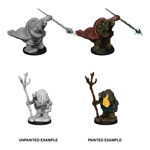 Dungeons Dragons Nolzur s Marvelous Unpainted Miniatures W9 Tortles Adventurers